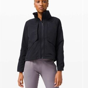 EUC Black Lululemon Always Effortless Jacket